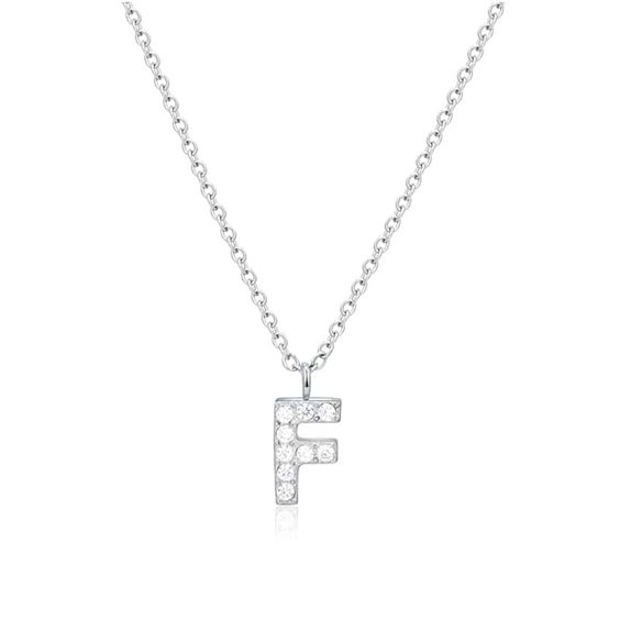 Collana Brand Donna Personal Cristalli in Acciaio Cristallo 02NK002F - 02NK002F